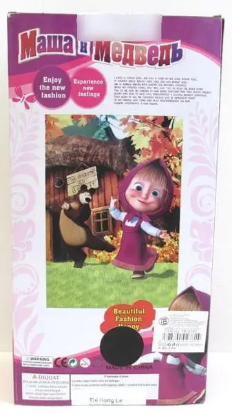 Foto do aviso oficial: Mаша и Mедведь ('Masha and the Bear') Boneca de plástico — risco: Químico
