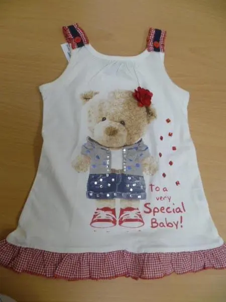 Foto aus der offiziellen Meldung: Cichlid Kinderbekleidung Set — Risiko: Ersticken