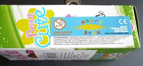 Photo de l’avis officiel: Happy Star Cute Beaut Poupée en plastique — risque: Risque chimique