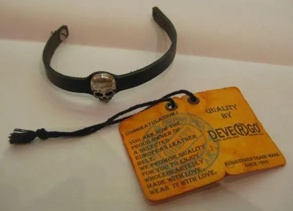 Photo de l’avis officiel: DEVERGO DEV karkötő Bracelet en cuir — risque: Risque chimique