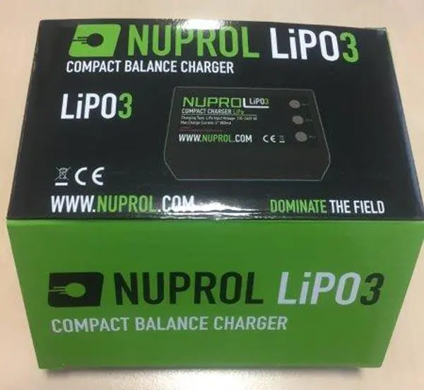 Photo de l’avis officiel: Nuprol Ltd Nuprol Lipo 3 Chargeur de batterie — risque: Choc électrique