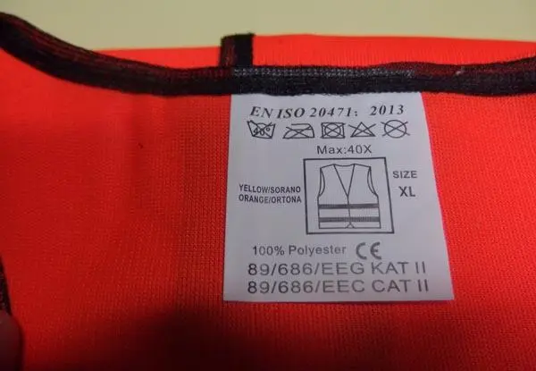 Photo de l’avis officiel: Ortona Gilet de visibilité — risque: Blessures