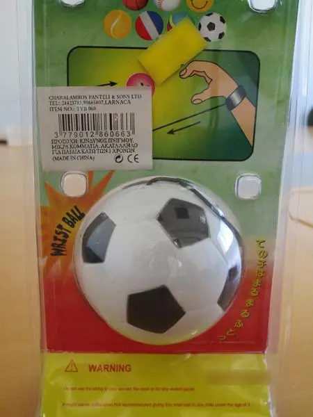 Foto dell’avviso ufficiale: Wrist Ball Palla da polso yo-yo — rischio: Strangolamento