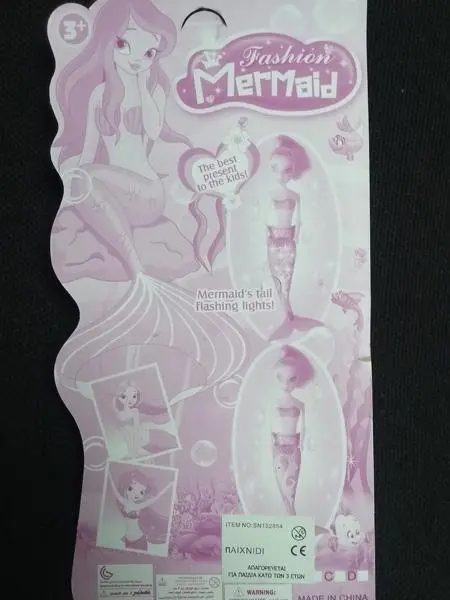 Foto dell’avviso ufficiale: Fashion Mermaid Bambola di plastica — rischio: Rischio chimico (A12/1348/18)