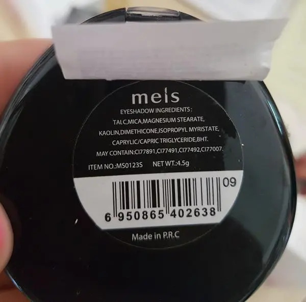 Foto dell’avviso ufficiale: Meis New Attractive Fashion Color Ombretto — rischio: Rischio microbiologico
