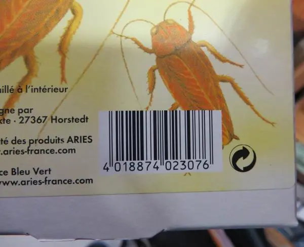 Photo de l’avis officiel: Aries HoyHoy - Cockroach and silverfish trap Piège à insectes — risque: Risque chimique