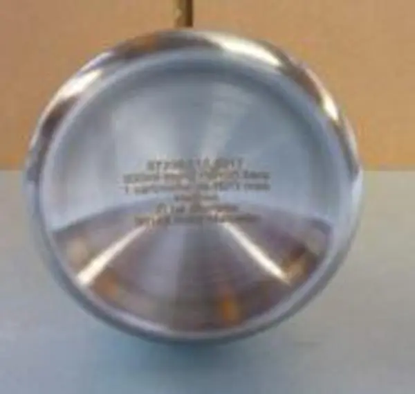 Photo de l’avis officiel: MATHON Siphon tout inox Siphon culinaire — risque: Blessures