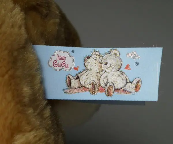 Foto aus der offiziellen Meldung: Little Cucu Plüss elemes játék Weiches Spielzeug — Risiko: Ersticken