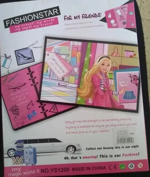Foto do aviso oficial: Beauty Fashionstar Boneca de plástico com acessórios — risco: Químico