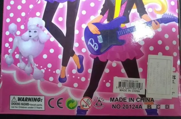 Foto dell’avviso ufficiale: Lovely Bambole in plastica con accessori — rischio: Rischio chimico