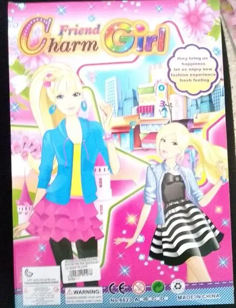 Foto uit de officiële melding: Charm Girl - Friend Plastic pop — risico: Chemische risico's