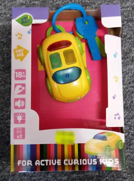 Photo from the official notice: Way2Play plastic toy — choking risk
