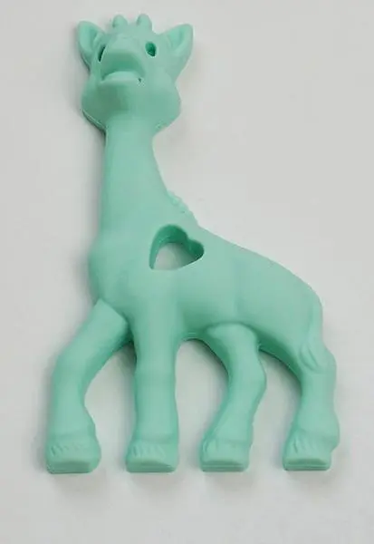 Photo de l’avis officiel: GLJ.CY Giraffe Silicone Pendant / Teething Toy Jouet pour bébé — risque: Étouffement & Etranglement
