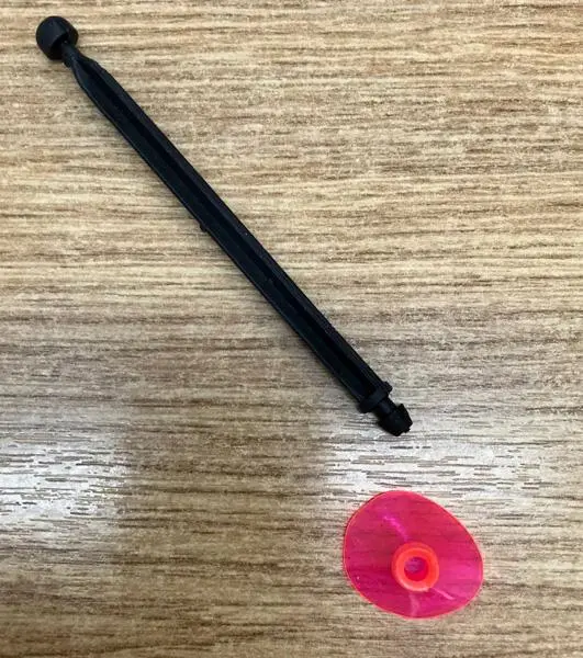 Foto uit de officiële melding: Super Police New Accouter Plastic speelgoedpistool — risico: Verstikking door inslikken