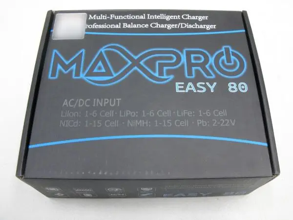 Foto aus der offiziellen Meldung: Maxpro Multi-Functional Intelligent Charger Batterieladegerät — Risiko: Elektrischer Schlag