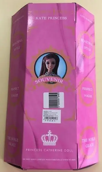 Photo de l’avis officiel: Princess Catherine Doll Poupée en plastique — risque: Risque chimique