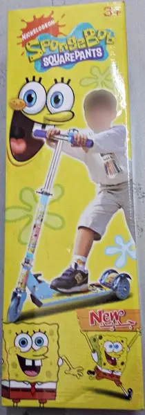 Photo de l’avis officiel: Spongebob Squarepants Scooter jouet — risque: Blessures