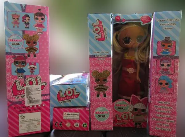 Foto do aviso oficial: L.O.L. SURPRISE! Happy Partner! / Beauty Girl Boneca de plástico — risco: Químico