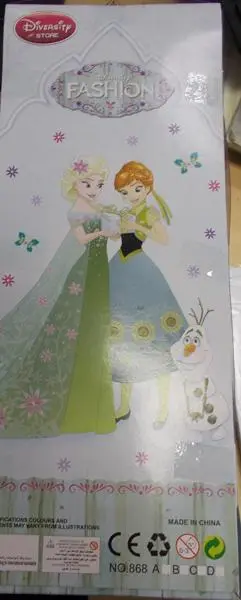 Foto dell’avviso ufficiale: Diversity Fashion / Diversity Store Elsa &amp; Anna Summer Solstice Gift Set Bambola di plastica — rischio: Rischio chimico