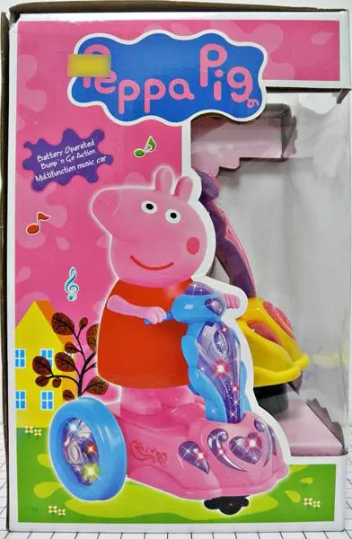 Foto do aviso oficial: XIN HAO SHENG TOYS PEPPA PIG Brinquedo musical de plástico — risco: Engasgamento