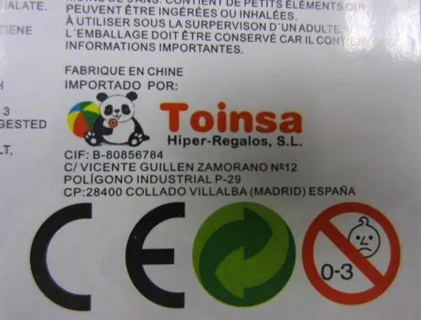 Photo de l’avis officiel: Toinsa Soft Bullet Gun Jeu de tir — risque: Étouffement
