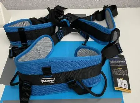 Photo from the official notice: 2021 New Adjustable Half Body Outdoor Harness sold via Wish — falls risk