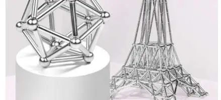 Photo from the official notice: 3D Magnetic Toys Set — choking risk