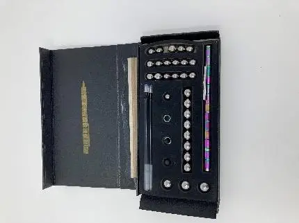 Photo from the official notice: 49pcs Magnetic Construction Set in formation of a pen sold via AliExpress — choking & ingestion risk