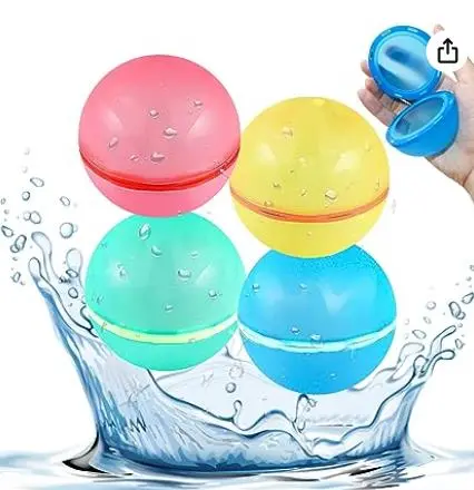 Photo from the official notice: 4pcs Reusable Water Balloons sold via Amazon — choking risk