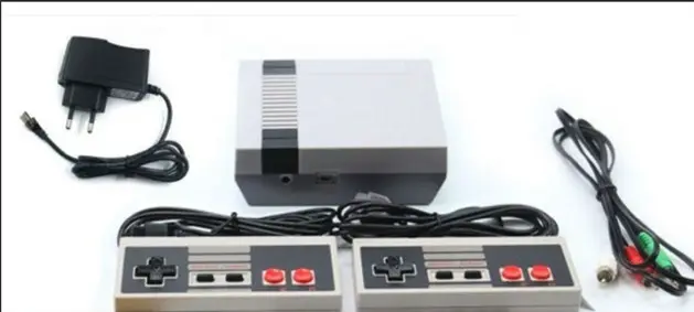 Photo from the official notice: 620-in-1 Classic Mini Games Console Entertainment System — fire & electric shock risk