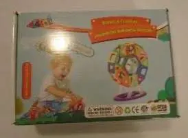 Photo from the official notice: 68pcs Educational Magnetic Building Blocks — injuries risk