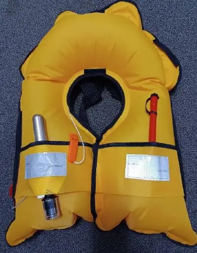 Photo from the official notice: Adult Life Jacket CQYBII-150N sold via eBay — drowning risk
