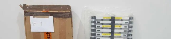 Photo from the official notice: Aluminum Telescopic Ladder — injuries risk