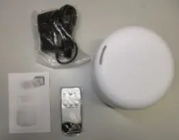 Photo from the official notice: Aroma Diffuser with Charger — fire risk