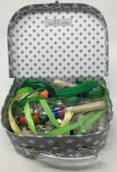Photo from the official notice: Newborn Sensory Box sold via Etsy — choking & strangulation risk