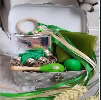 Photo from the official notice: Newborn Sensory Box sold via Etsy — choking & strangulation risk