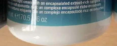 Photo from the official notice: Bliss Fat Girl Sleep Firming Cream — chemical risk