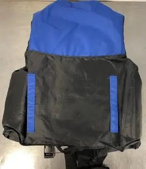 Photo from the official notice: Blue NBY Flotation Aid sold via Wish — drowning risk