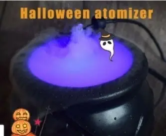 Photo from the official notice: Counterfeit Mist Maker — fire & electric shock risk