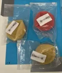 Photo from the official notice: Cute Pet Series 5 Pcs Magnetic Silicone Reusable Water Balloons sold via Temu — choking risk