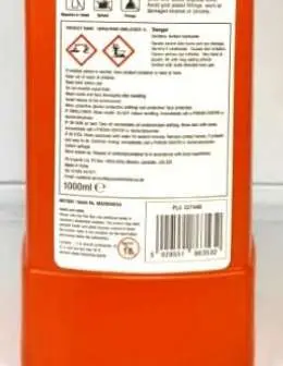 Photo from the official notice: DrainX Power Liquid Unblocker 1000 ml — chemical risk