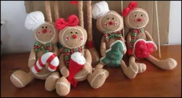 Photo from the official notice: Gingerbread Figures sold by Blue Diamond Garden Centres — choking risk