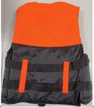 Photo from the official notice: HAOYUANGXING Adult Life Jacket (Orange) sold via Amazon — drowning risk