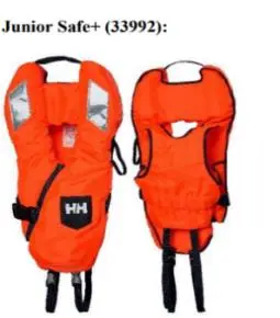 Photo from the official notice: Helly Hansen AS Life Jackets — drowning risk