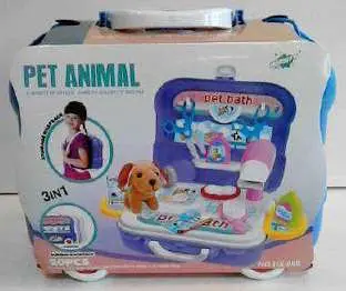 Photo from the official notice: HERSITY Kids Pet Animal Play Set — choking risk