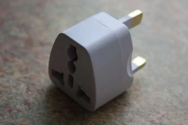 Photo from the official notice: HK:088 Travel Adaptor — electric shock risk