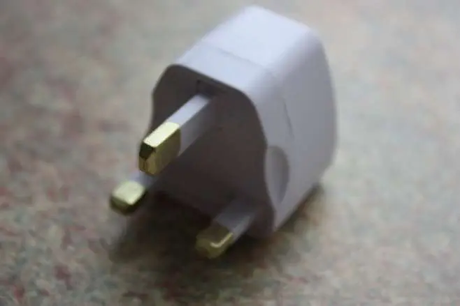 Photo from the official notice: HK:088 Travel Adaptor — electric shock risk