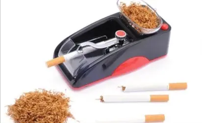 Photo from the official notice: Horns Bee Electric Cigarette Rolling Machine — fire & electric shock risk
