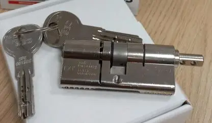 Photo from the official notice: ISEO F6 Extra/R700 European Cylinder Locks (Thumbturn Versions) — fire risk