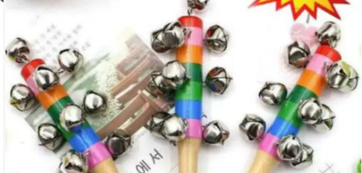 Photo from the official notice: ‘Jingle Stick Shake’ with 10 metal bells — choking & suffocation risk